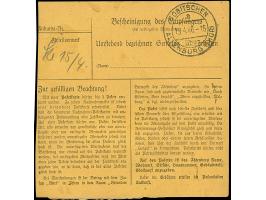 1945, Johann Wolfgang von Goethe 30 Pfg. geschnitten im senkrechten Paar mit Stempel “ZEULENRODA 11.4.46” als portogerechte M