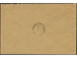 1940, König Peter II. 3 und 5 Dinar mit Stempel “NOVI BECEJ -4.IV.41” auf R-Brief nach Petrovorad mit Ankunftsstempel, einige