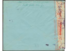 1942, Klöster 12 Dinar, sauber mit Maschinenstempel “KRAGUJEVAC 10.XIII.43” auf portogerechtem, zensierten Express-Brief nach