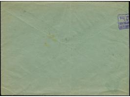 1941, 2 Dinar, waagerechter Oberrand-Dreierstreifen, sauber mit Stempel “BEOGRAD” auf in “VEL. GRADISTE -9.IX.42” unfrankiert