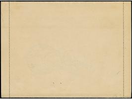 Hamburg: 1898, Kartenbrief mit Wertstempel Adler 10 Pfg. (ähnlich der amtlichen Ausgabe) ungebraucht (mit geschriebener Teil-