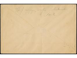 Circular-Beförderung: 1888. Ganzsachenumschlag auf Privatbestellung 1 Pfg. olvigrün “Deutscher Krieger-Verein, Köln” gebrauch