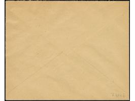 1920, Bayern-Abschied 30 Pfg., ungezähntes waagerechtes Paar, sauber mit Stempel auf Blanko-Brief, tadellos, inenn sign. Infl