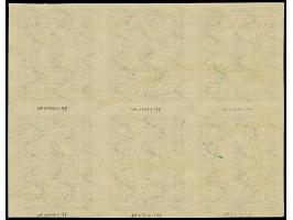 1920, Bayern-Abschied, 1¼ M. kobalt/mittelolivbraun, Aufdruckessay “Deutsches Reich” in grüner Schrift in verschiedenen Varia