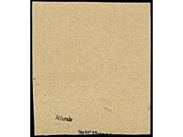 1945, Deutscher Druck, Probedrucke auf Bremer Papier, 12 Pfg. ungezähnt, postfrisch, tadellos, sign. Klink und Dr. Wittmann s