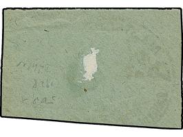 Bodenreform 12 Pfg. mit Doppeldruck, davon einer kopfstehend, allseits breitrandig mit sauber aufgesetztem Werbestempel “ALLS