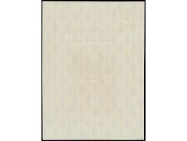 1941, Kindergarten-Block mit stehendem Wasserzeichen, sauber gestempelt, tadellos, sign. Zirath BPP