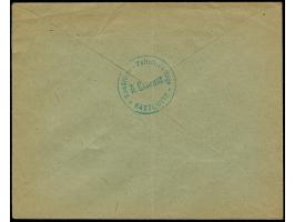 1920, Ziffern 20 Pfg. blau mit Stempel “KATTOWITZ 2.3.20” auf Firmenbrief aus Sosnowice nach Dresden, offen aufgeliefert, pol