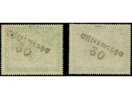 “20/Elsterwerda” auf Leipziger Messe 50 und 84 Pfg., postfrisch, als Probedrucke signiert Dr. Herbst BPP