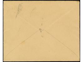 Aachen-Merkur: 1894, Bienenkorb 2 Pfg. blau mit etwas verwischtem Stempel “MERKUR AACHEN 21.XI.96” auf Drucksachen-Umschlag. 