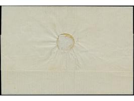 1858, 10 k. brown/blue, fresh colours, tied by receiving framed “ANK 3/10” to folded lettersheet (without correspondance) to 