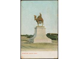 1900, 25 c. light blue/black with manuscript “LADO 30-8-07”, additionally tied by Khartum retta obliterator to postcard to No