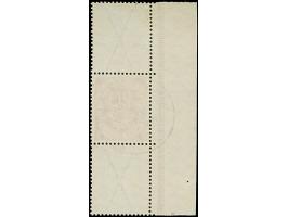 Posthorn X+20+X vom linken Bogenrand, sauber gestempelt "STUTTGART 28.2.52", einwandfrei, Fotoattest A.Schlegel BPP (2024)&nb