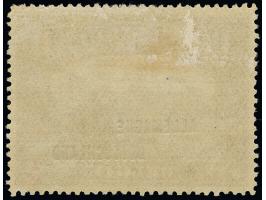 1920, 1 Franc violett, Aufdrucktype II, gezähnt 14 ¾:15, sauber ungebraucht, tadellos, Kurzbefund Hoffner BPP (2013)