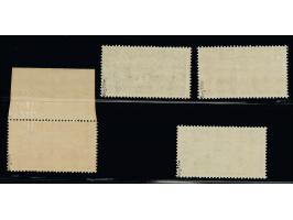 1920, CIS 1-10 Mark, 10 Mark mit Oberrand, postfrisch, 10 Mark mit herstellungsbedingt gummifreien Stellen am Oberrand, tadel