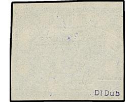 1945, U-Boot Hela dunkelultramarinblau, sauber mit Feldpostnormstempel “b” “---.04.4.45”, sehr gute Erhaltung, sign. Dub sowi