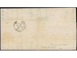 1862, 2 Rp. grau, farbfrisch und voll- bis sehr breitrandig, klar und übergehend gestempelt mit DKr. “BASEL 2 1 63” auf Druck