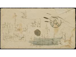 1862, 30 Rp. zinnober, auf Brief mit auf- und nebengesetztem EKr. “CHUR 21 MAI 66 VORMITTAG” an Leutnant von Egidy im Branden