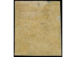 1870, Postage Due issue imperf essay with deep brown border, 25 Pia. single, thin paper, all very fresh and with deep colour,