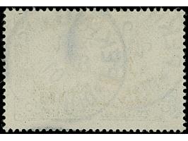 PETSCHILI: Germania 3 M. violettschwarz, Type II, farbfrisch und sehr gut gezähnt, sauber gestempelt “PEKING 2/2 01”, tadello