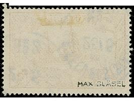 PETSCHILI: Kiaoutschou 3 M. violettschwarz, farbfrisch, teils gering unregelmäßig gezähnt, sauber mit EKr. “K.D. FELD-POSTSTA