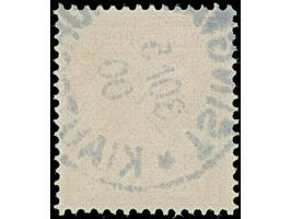 1898/1901, China Diagonaler Aufdruck 10 Pfg. rotkarmin, farbfrisch und gut gezähnt, sauber mit Stempel “TSINGTAU KAIUTSCHOU 3