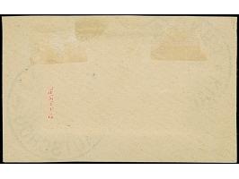 1905, Kaiseryacht 1½ $. schwarzviolett, 26:17 Zähnungslöcher, farbfrisch und gut gezähnt, sauber mit EKr. “TSINGTAU 21 5 07” 