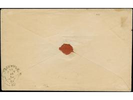 1869, „RUSCUK 81“, all arabic double circle, clear strike (AP Type:04, No:5, R) on envelope to Constantinople, at arrival Dul