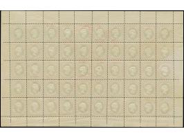 HAMBURGER: 1891/95, ¼ Schilling lilakarmin/dunkelgrün, mit kopfstehendem Medaillon, postfrisch, Falze im Rand, tadellos, selt