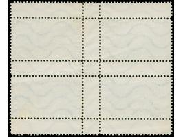 1944, Stalin ½ P. grün, 4er-Block mit Zwischenstegen, ohne Gummi, tadellos