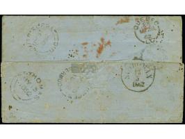 DWI: "PAID AT ST. THOMAS" (CC2), good strike on entire letter from St. Croix with adjacent Danish "CHRISTIANSTED 12 5 1862" t