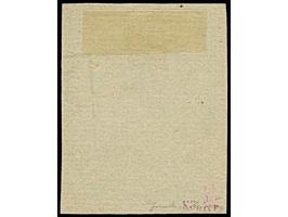 1861, ⅓ Sgr. moosgrün, farbfrisch und allseits breitrandig, leicht entwertet durch Ra. von Löningen. Tadellos. Fotoattest Ste