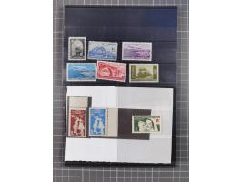 1900/80, Collection unused including newspaper set 1909, Star and Crescent 1922/23, Red Crescent issues with perforation erro