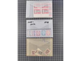 1900/80, Collection unused including newspaper set 1909, Star and Crescent 1922/23, Red Crescent issues with perforation erro