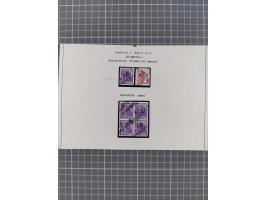 1948, meist postfrische und teils gestempelte Partie, alle mit Aufdruck “20/Magdeburg 5”, teils abgedeckt oder in violett, ei