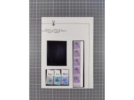 1948, meist postfrische und teils gestempelte Partie, alle mit Aufdruck “20/Magdeburg 5”, teils abgedeckt oder in violett, ei