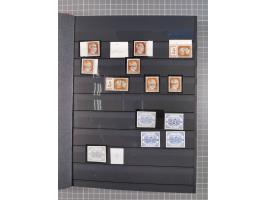 1943/45, postfrische, ungebrauchte und gestempelte Partie im Steckbuch, dabei u.a. Mi. 5 (12), 6 (2), 7B (3), 11BaK, etc.