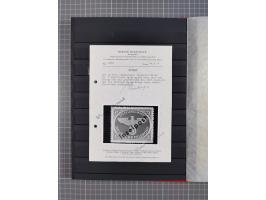 1943/45, postfrische, ungebrauchte und gestempelte Partie im Steckbuch, dabei u.a. Mi. 5 (12), 6 (2), 7B (3), 11BaK, etc.
