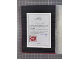 1943/45, postfrische, ungebrauchte und gestempelte Partie im Steckbuch, dabei u.a. Mi. 5 (12), 6 (2), 7B (3), 11BaK, etc.