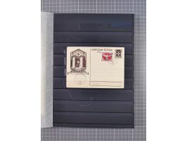 1943/45, postfrische, ungebrauchte und gestempelte Partie im Steckbuch, dabei u.a. Mi. 5 (12), 6 (2), 7B (3), 11BaK, etc.