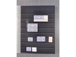 1943/45, postfrische, ungebrauchte und gestempelte Partie im Steckbuch, dabei u.a. Mi. 5 (12), 6 (2), 7B (3), 11BaK, etc.