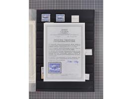 1943/45, postfrische, ungebrauchte und gestempelte Partie im Steckbuch, dabei u.a. Mi. 5 (12), 6 (2), 7B (3), 11BaK, etc.