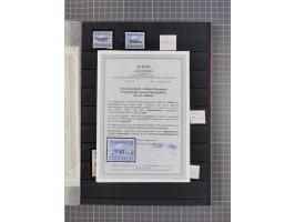 1943/45, postfrische, ungebrauchte und gestempelte Partie im Steckbuch, dabei u.a. Mi. 5 (12), 6 (2), 7B (3), 11BaK, etc.