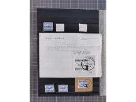 1943/45, postfrische, ungebrauchte und gestempelte Partie im Steckbuch, dabei u.a. Mi. 5 (12), 6 (2), 7B (3), 11BaK, etc.