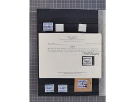 1943/45, postfrische, ungebrauchte und gestempelte Partie im Steckbuch, dabei u.a. Mi. 5 (12), 6 (2), 7B (3), 11BaK, etc.