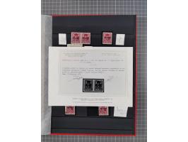 1943/45, postfrische, ungebrauchte und gestempelte Partie im Steckbuch, dabei u.a. Mi. 5 (12), 6 (2), 7B (3), 11BaK, etc.