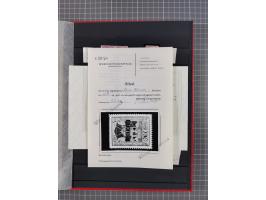 1943/45, postfrische, ungebrauchte und gestempelte Partie im Steckbuch, dabei u.a. Mi. 5 (12), 6 (2), 7B (3), 11BaK, etc.