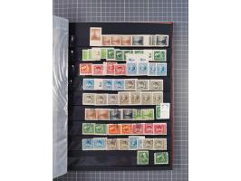 1945/53 (ca.), postfrische, ungebrauchte und gestempelte Partie in 3 Steckbüchern, dabei u.a. einige Poschta, Bl. 2(4), Bl. 4