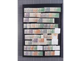 1945/53 (ca.), postfrische, ungebrauchte und gestempelte Partie in 3 Steckbüchern, dabei u.a. einige Poschta, Bl. 2(4), Bl. 4