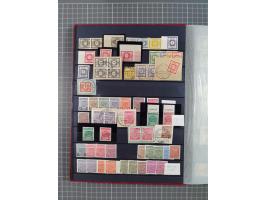 1945/53 (ca.), postfrische, ungebrauchte und gestempelte Partie in 3 Steckbüchern, dabei u.a. einige Poschta, Bl. 2(4), Bl. 4